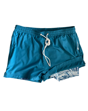 Blue Hybrid Volt Shorts