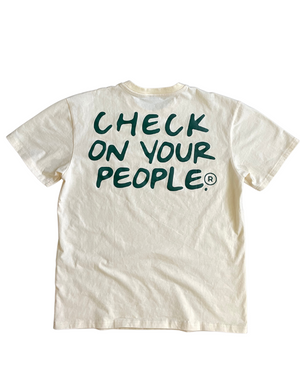 Cream/Green COYP T-Shirt