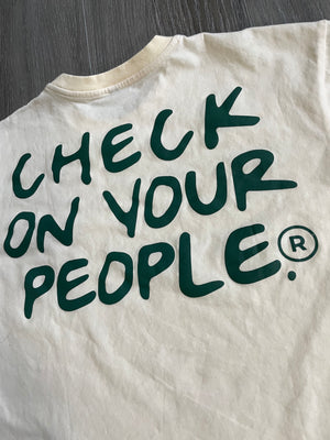 Cream/Green COYP T-Shirt