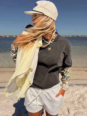 Twofer Long Sleeve Shirt (Camo & Black)