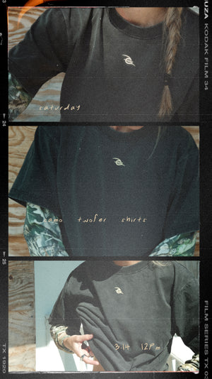 Twofer Long Sleeve Shirt (Camo & Black)