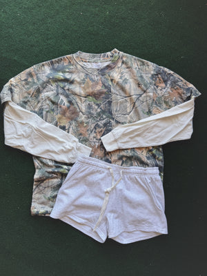 Casual Essential Shorts (Grey & Black)