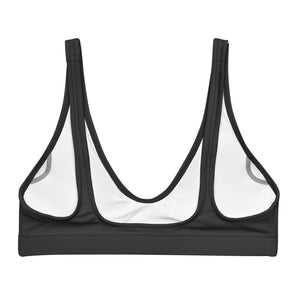 Black Padded Bikini Top (Top Only)