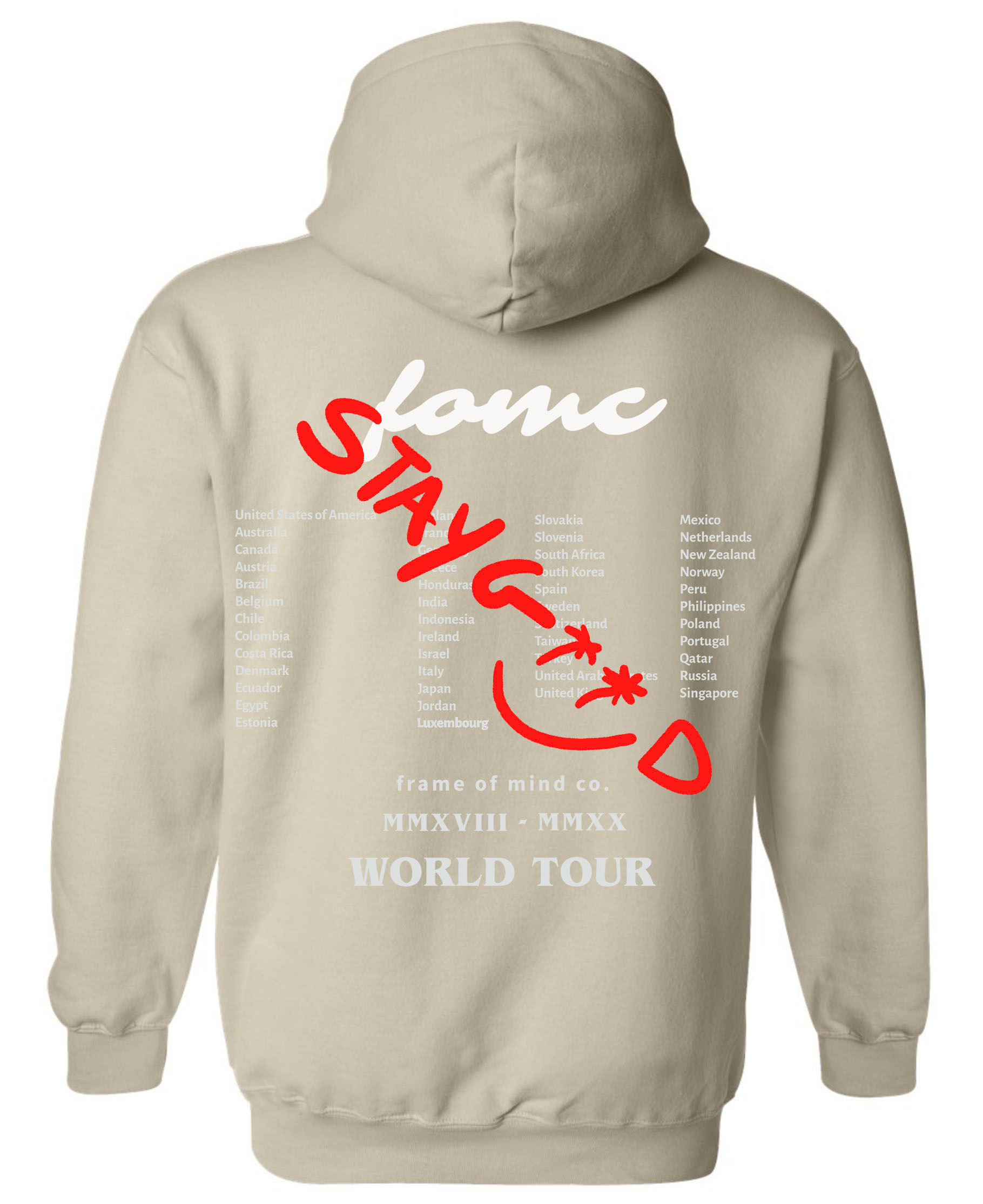 Unisex Limited Edition World Tour Hoodie
