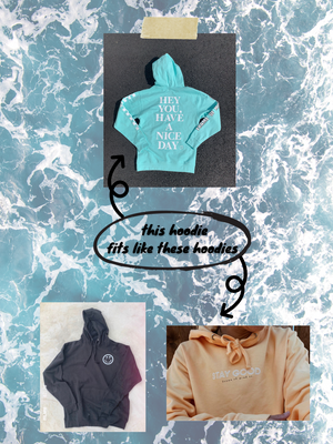 Have A Nice Day Hoodie- Mint